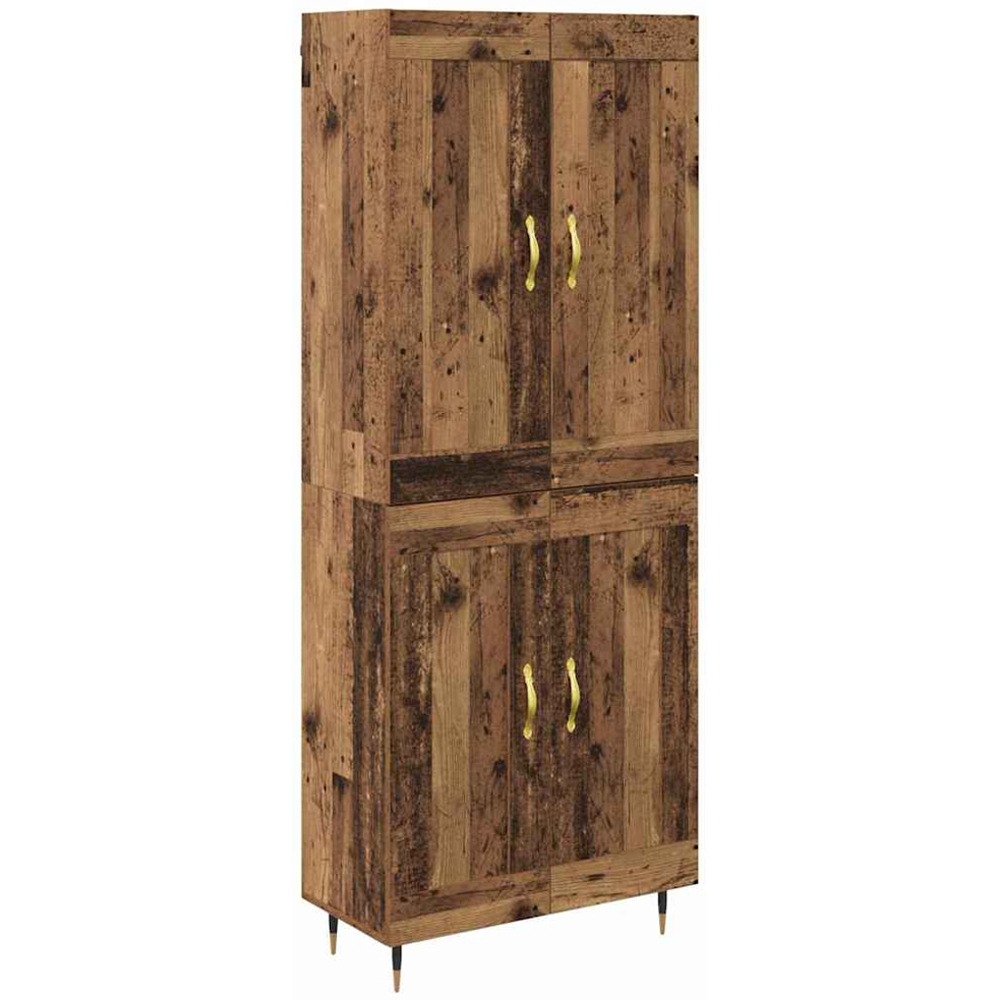 vidaXL 2 Door Old Wood Highboard Image 2