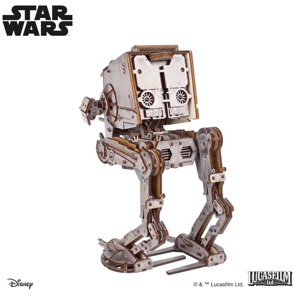 Ugears Star Wars AT-ST Walker Mechanical Model Image 4