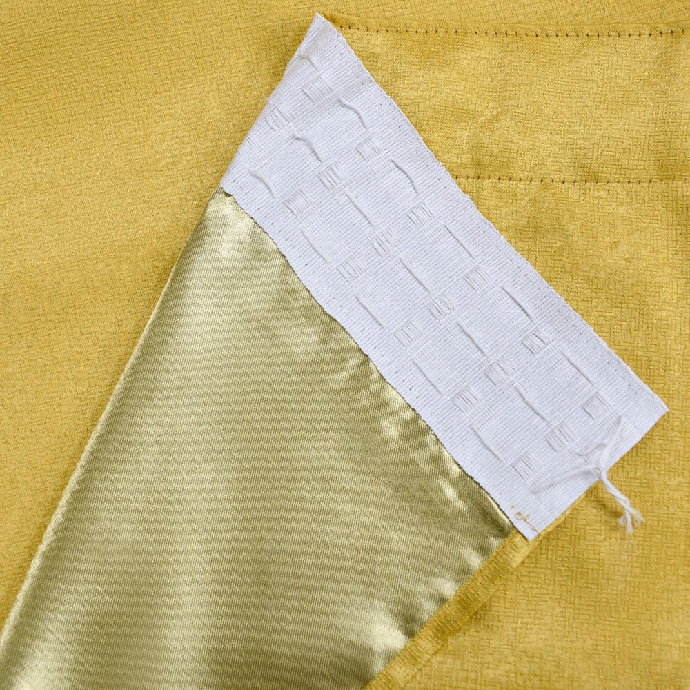 Velosso Westwood Ochre Curtains 168 x 229cm Image 3