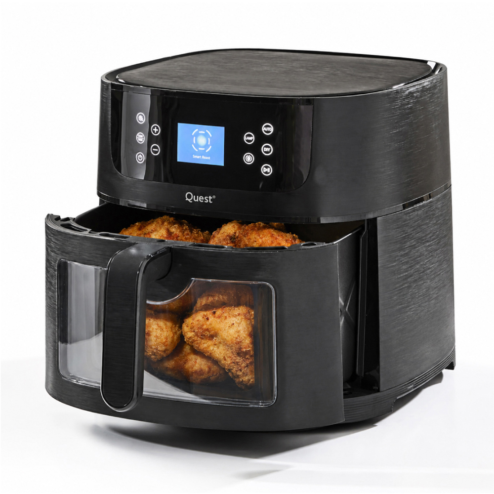 Quest 36599 Black 8L Smart Air Fryer 1800W Image 2