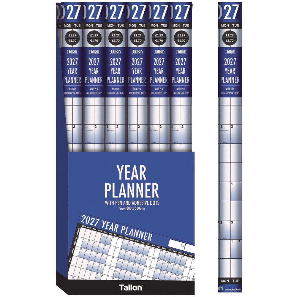 2027 Navy Year Planner Image 2