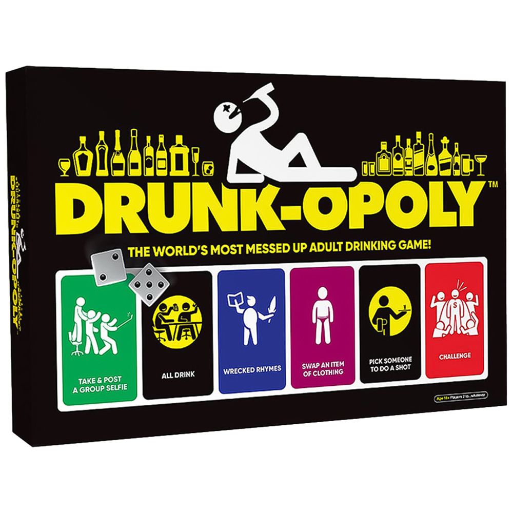 Adult Game Nights Drunk Opoly Image 1