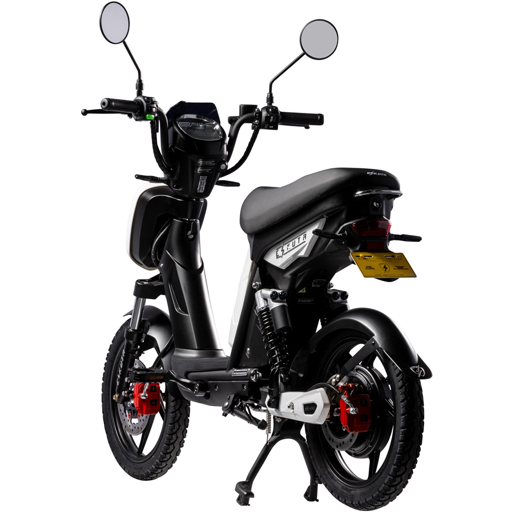 Eskuta SX-250 Classic Gloss White Electric Bike 48V Image 4