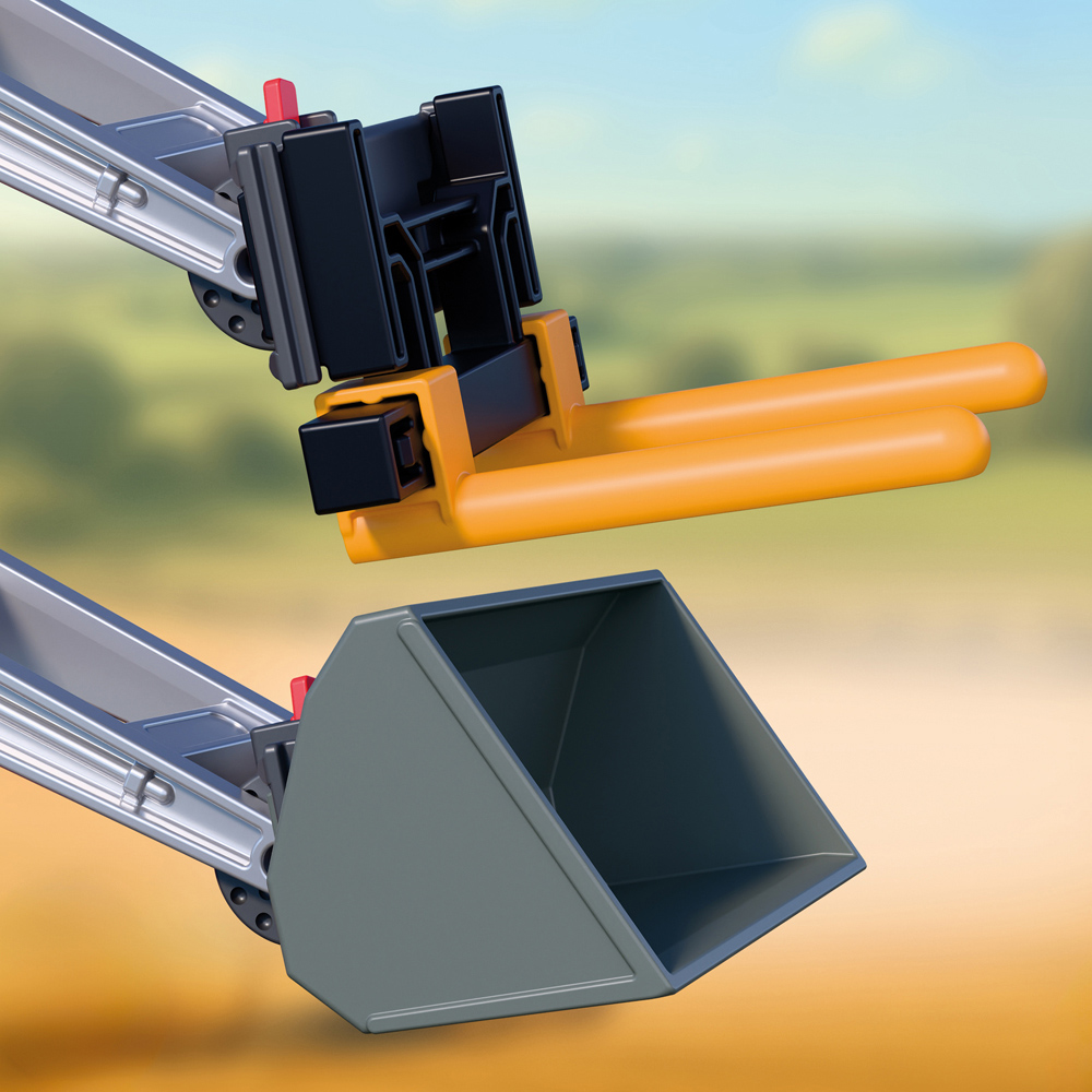 Playmobil Large Tractor with Hay Bales Playset Image 6