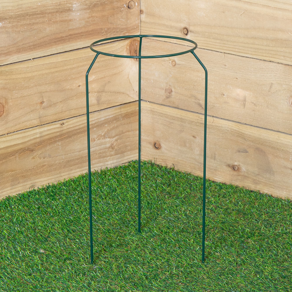 Samuel Alexander Green Metal Herbaceous Plant Support Ring 20cm Image 2