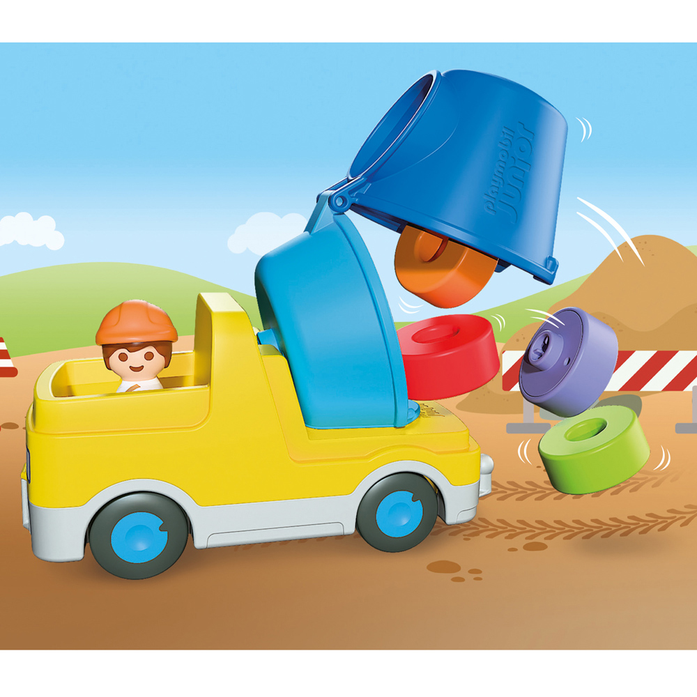 Playmobil Junior Concrete Cement Mixer Playset Image 7