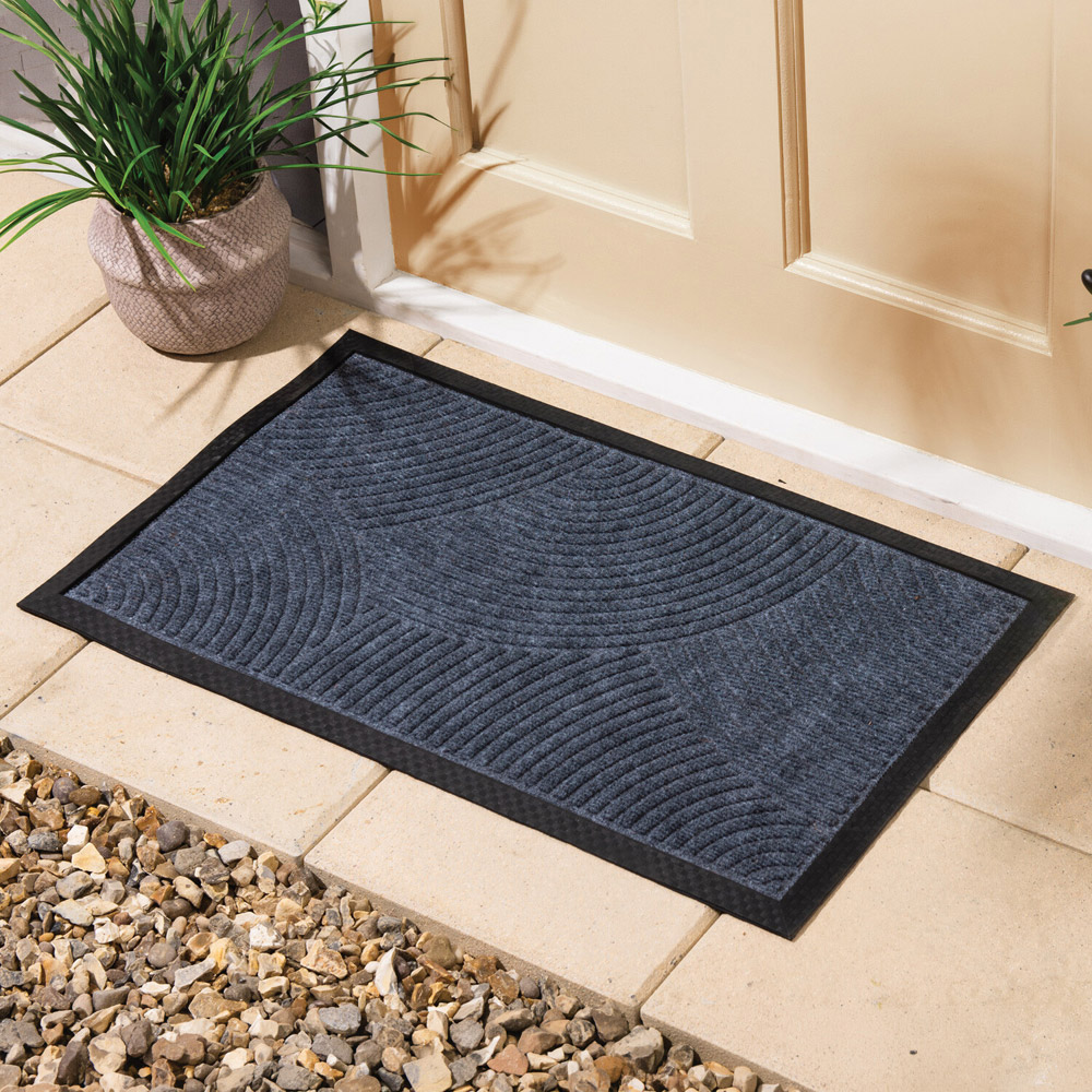 Rubber Backed Scraper Mat Image 2