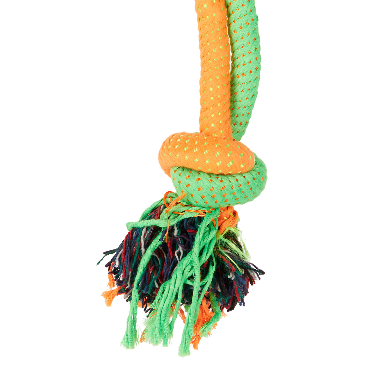Bright Rope Tuggers - Orange and Green Image 3