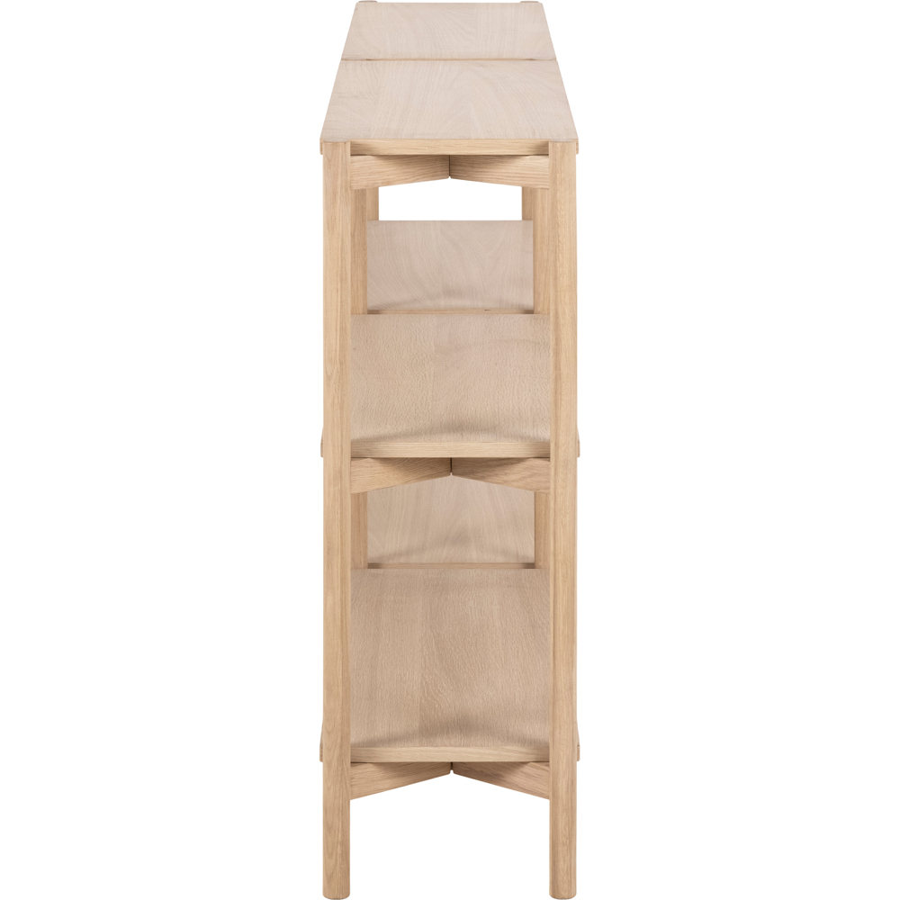 Florence Braidwood 4 Shelf White Bookcase Image 4