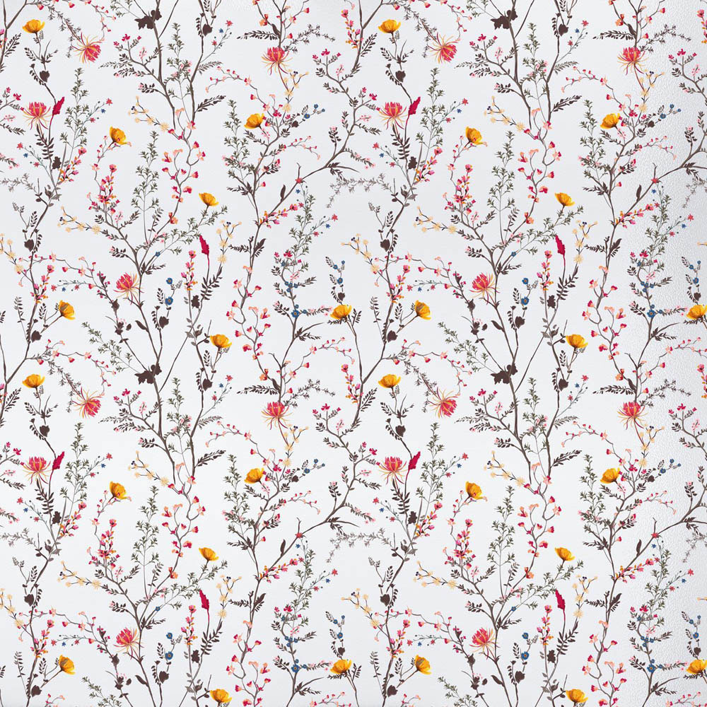 Walplus Watercolour Flowers and Butterflies Window Sticky Back Plastic Vinyl Wrap Film 44cm x 2m Image 3