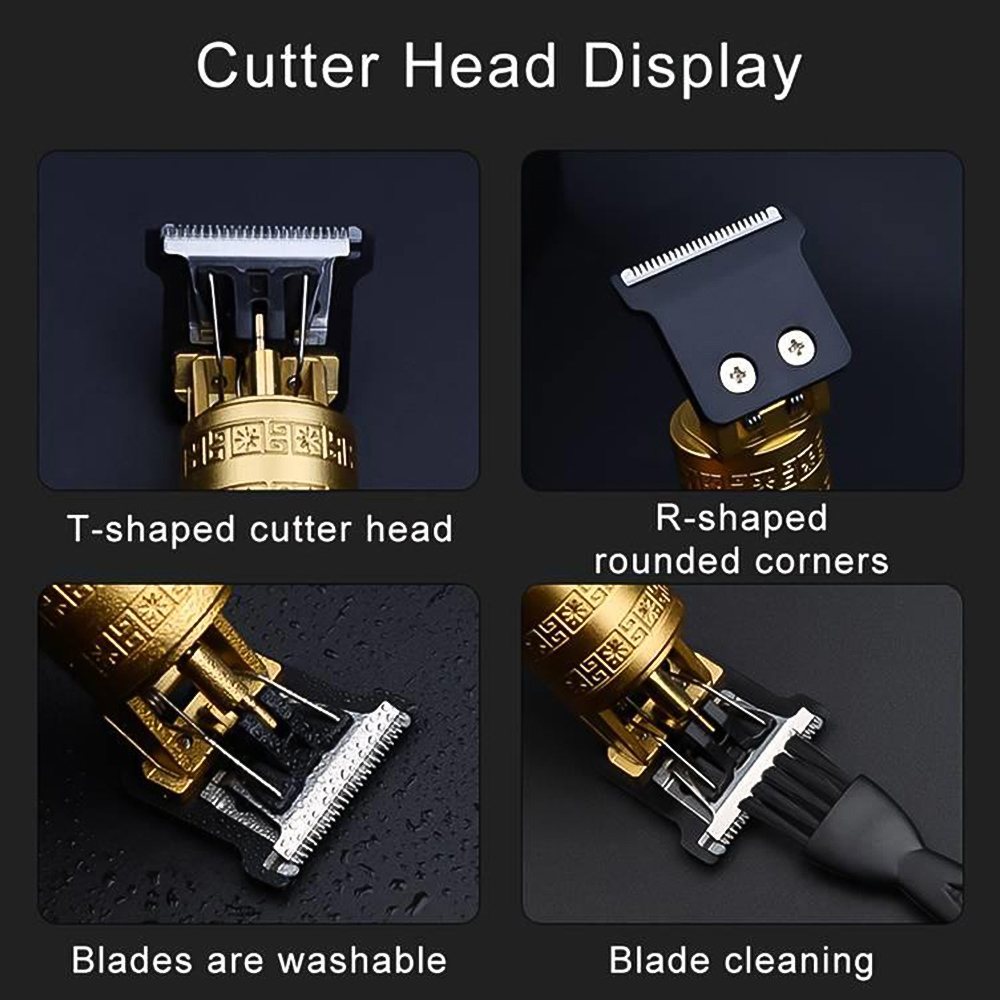 Dyzi T9 Golden Cordless Hair Clipper Image 5