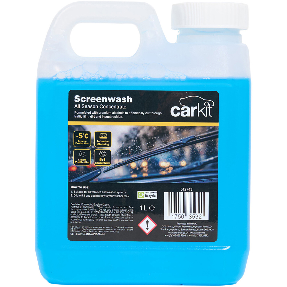 Carkit All Season Concentrated Screen Wash Image 2