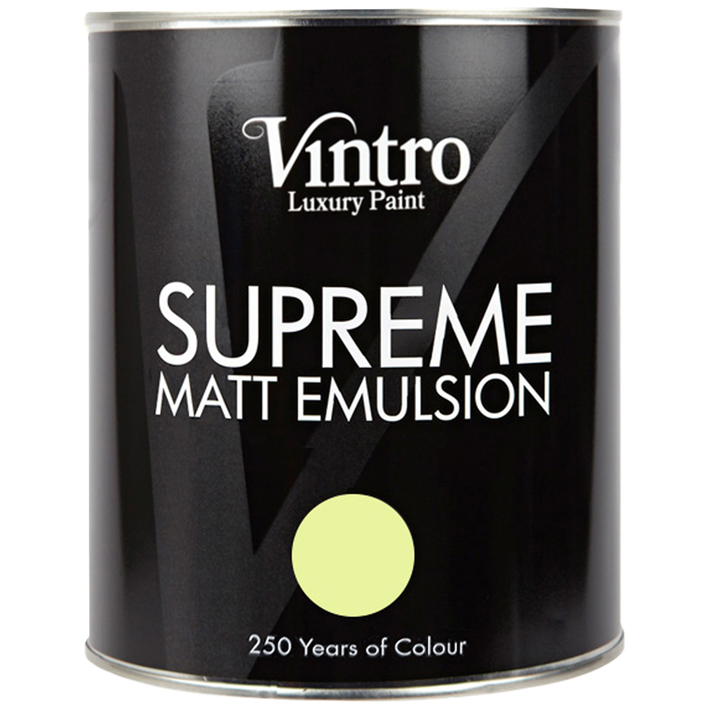 Vintro Paint Citron Matt Emulsion Interior Paint 1L Image 2