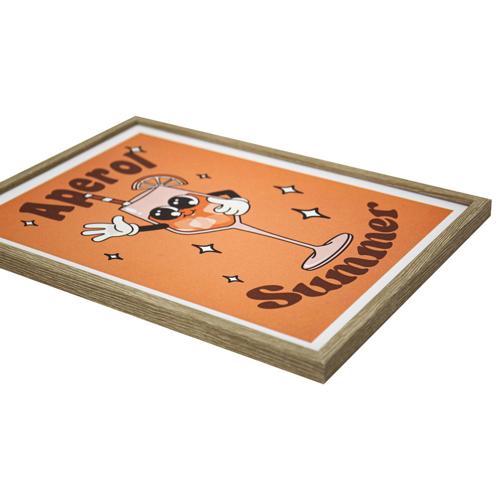 Summer Graphic Framed Wall Art Image 4