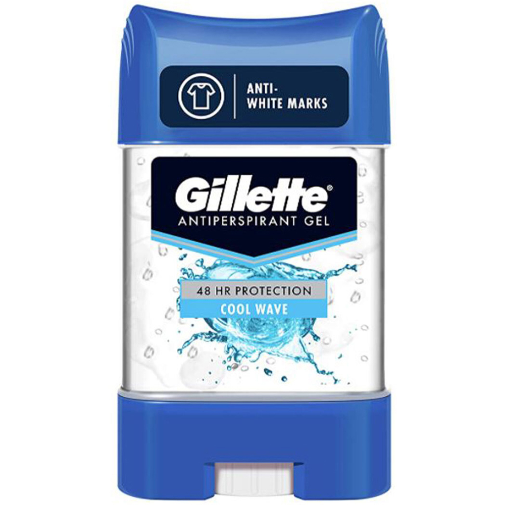 Gillette Cool Wave Antiperspirant Gel Deodorant 70ml Image