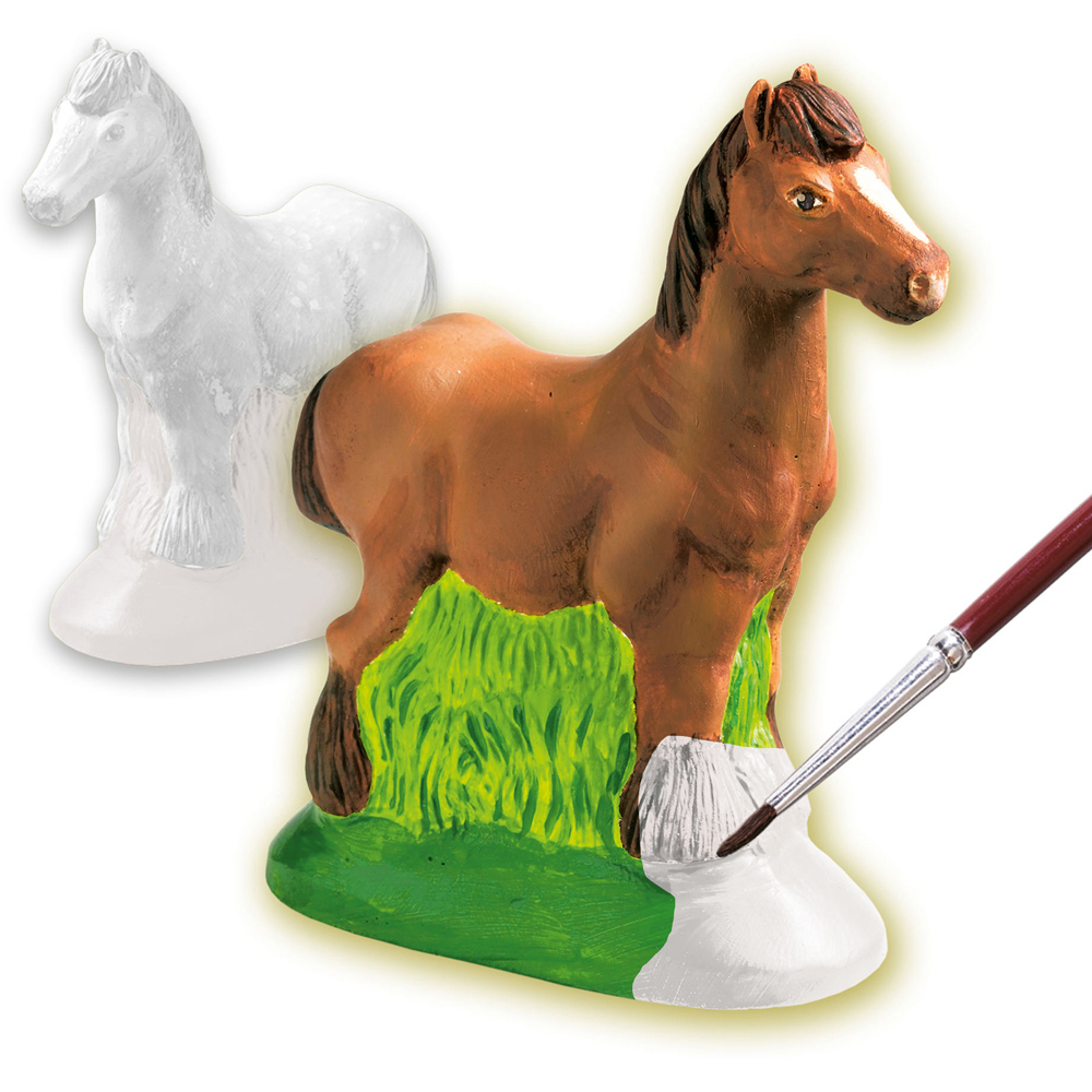 SES Creative Horse Casting and Painting Set Image 3