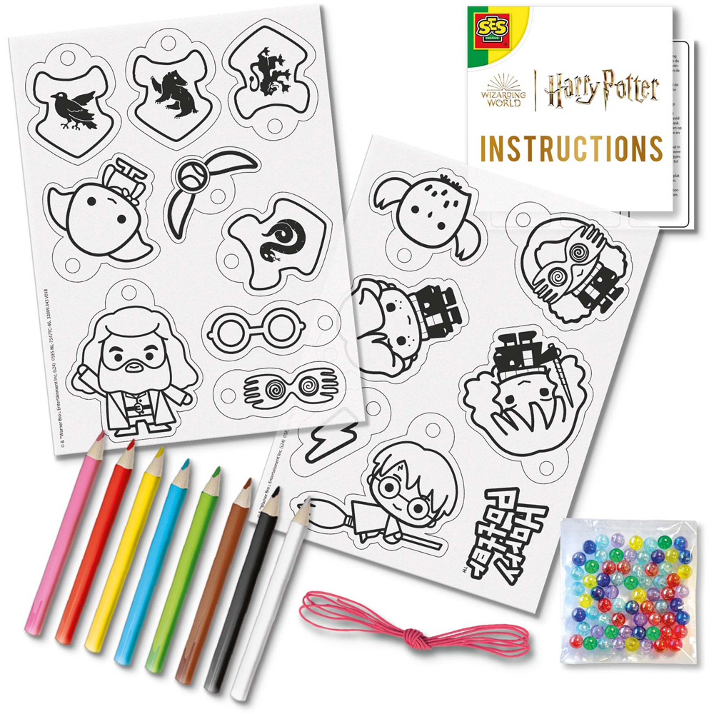 SES Creative Harry Potter Shrink Magic Charm Bracelet Set Image 2