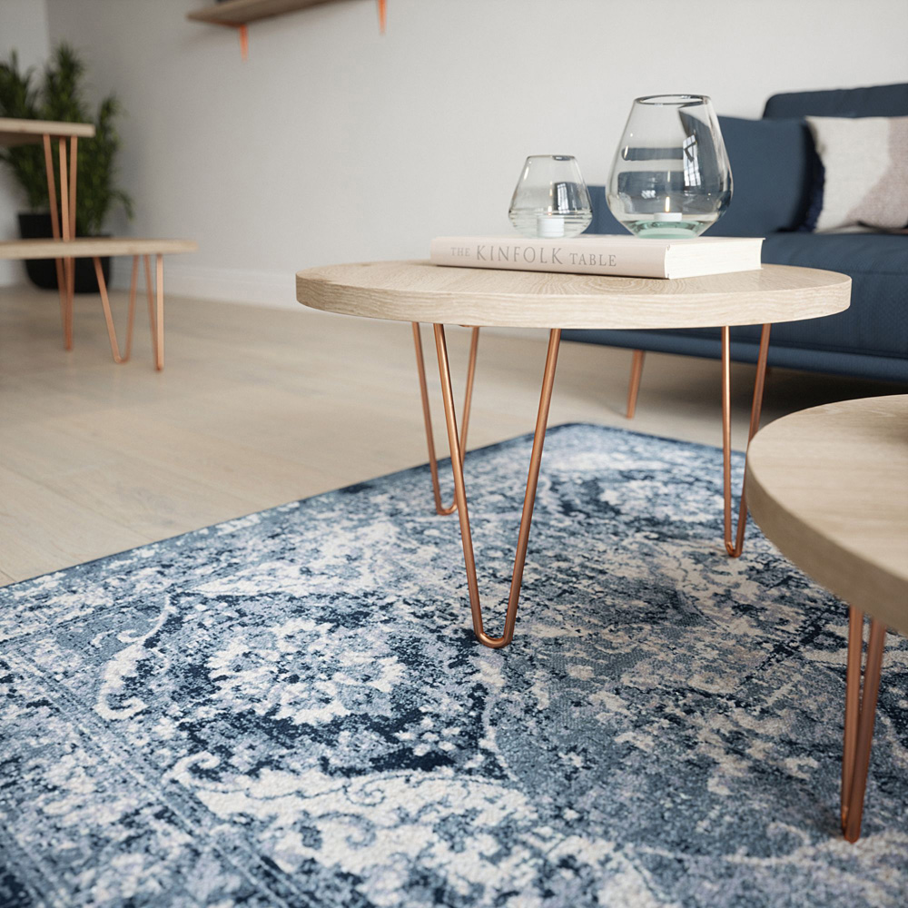 Rothley Polished Copper 2 Pin Hairpin Leg 350mm 4 Pack Image 2