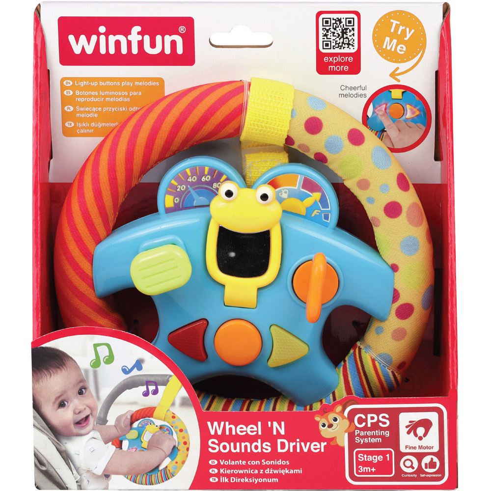 Winfun Wheel N Sounds Driver Interactive Steering Wheel Toy Image 3