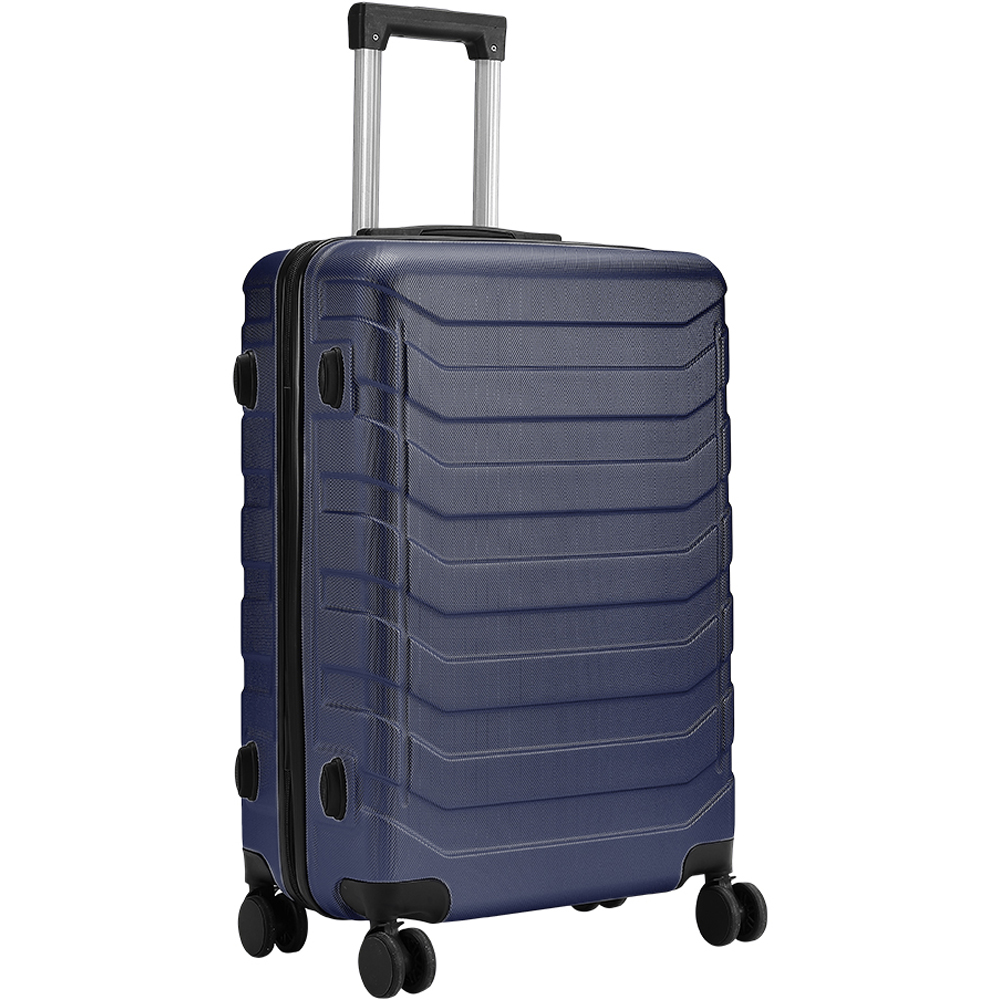 H&O Direct Small Blue Lightweight Hardshell Travel Suitcase Image 1