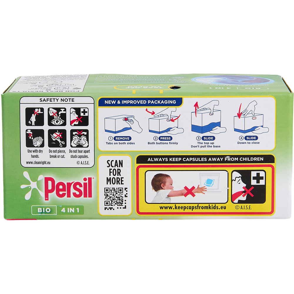 Persil Bio 4 in 1 Washing Capsules Image 4