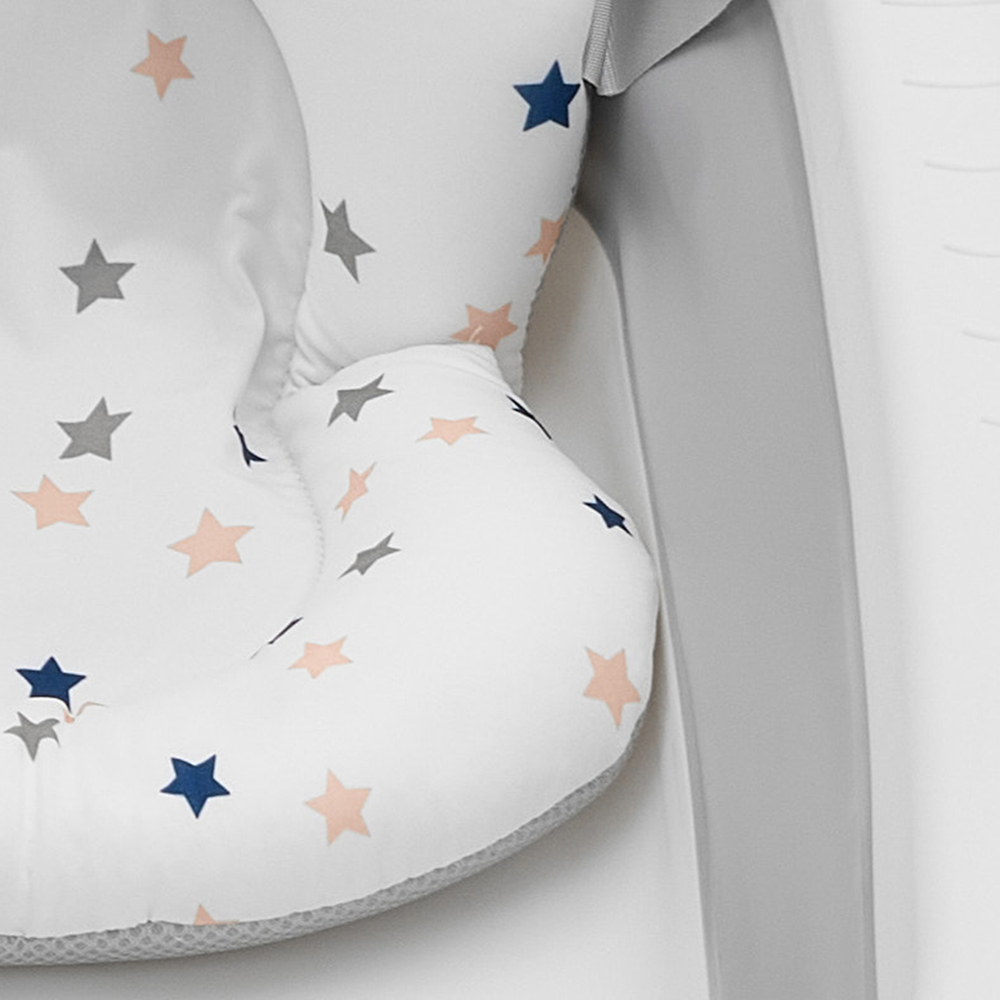 H&O Direct Grey Non-Slip Foldable Baby Bathtub Image 5