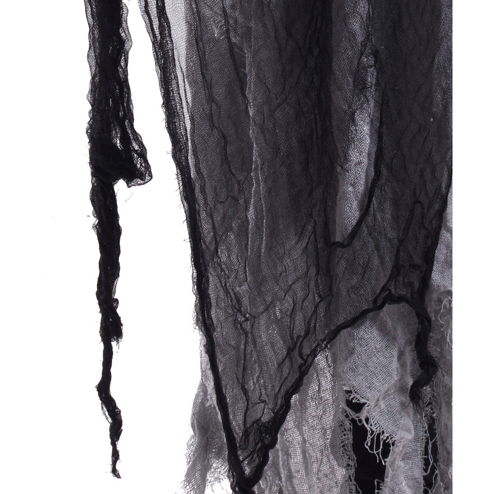 Living and Home Grey Halloween Costume Cosplay Skeleton Cloak 180cm Image 3