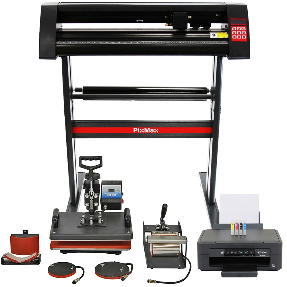 MonsterShop Vinyl Cutter with 5 in 1 Combo CISS Value Printer Image 5