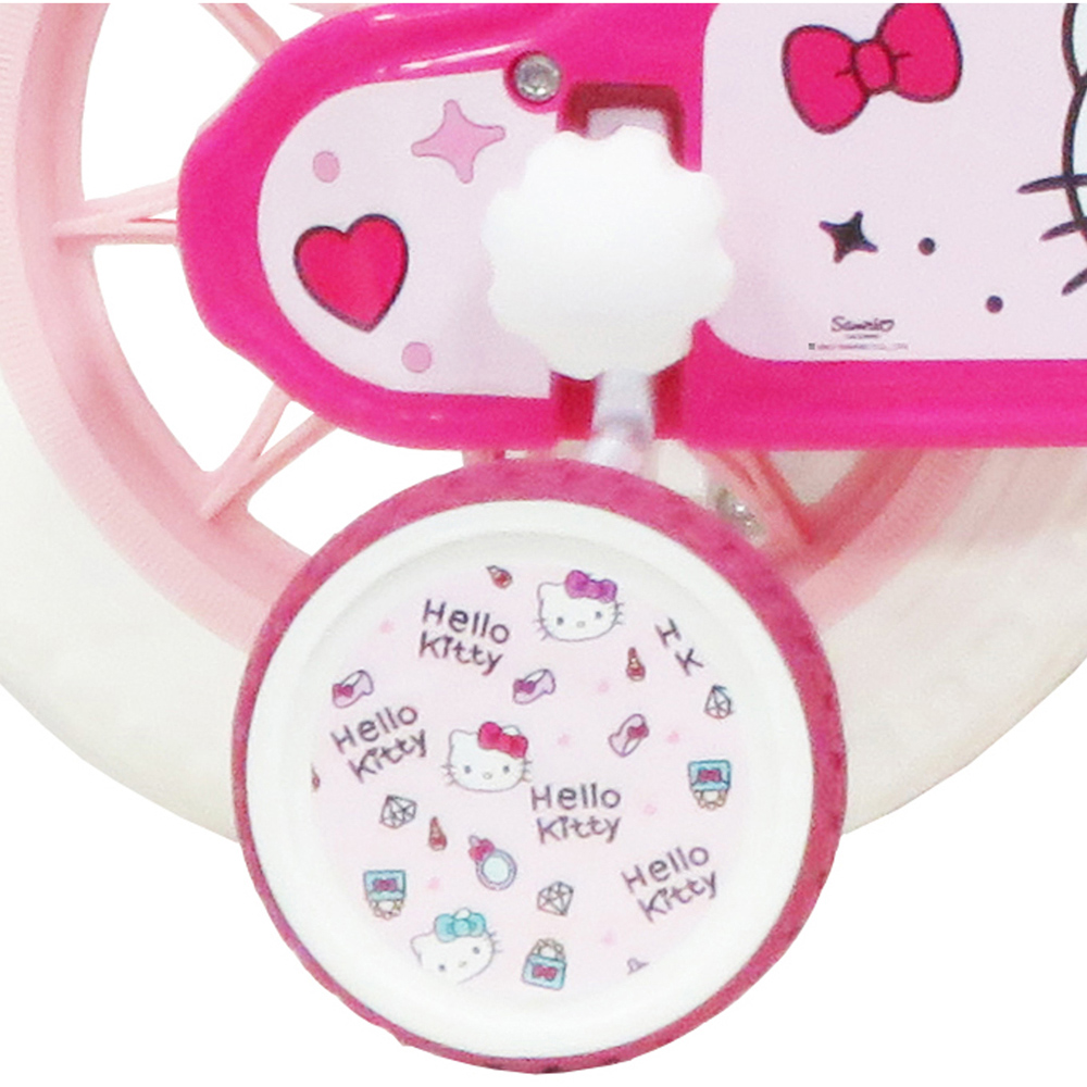 Denver Sanrio Hello Kitty 12 inch Kids Bicycle with Stabilisers Image 5