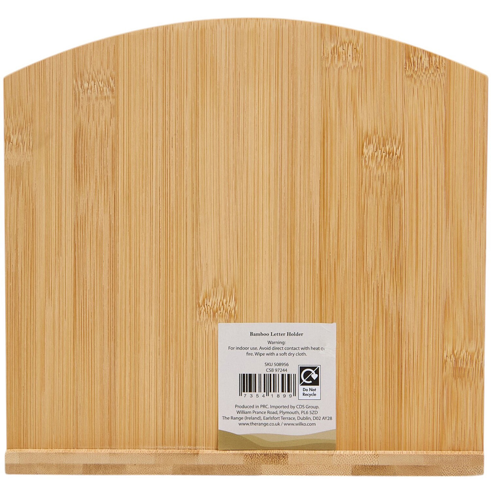 Bamboo Letter Holder Natural Image 5