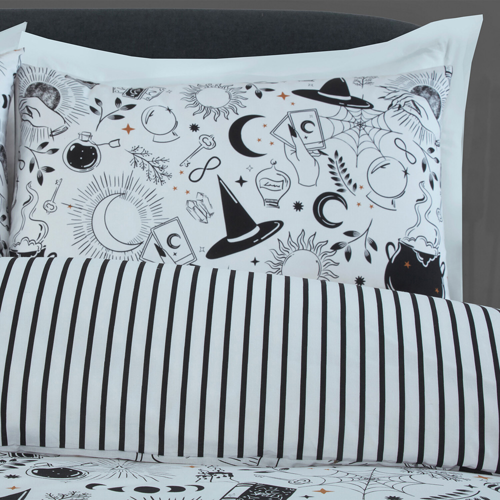 Spellbound Design Duvet Set Monochrome Double Image 3