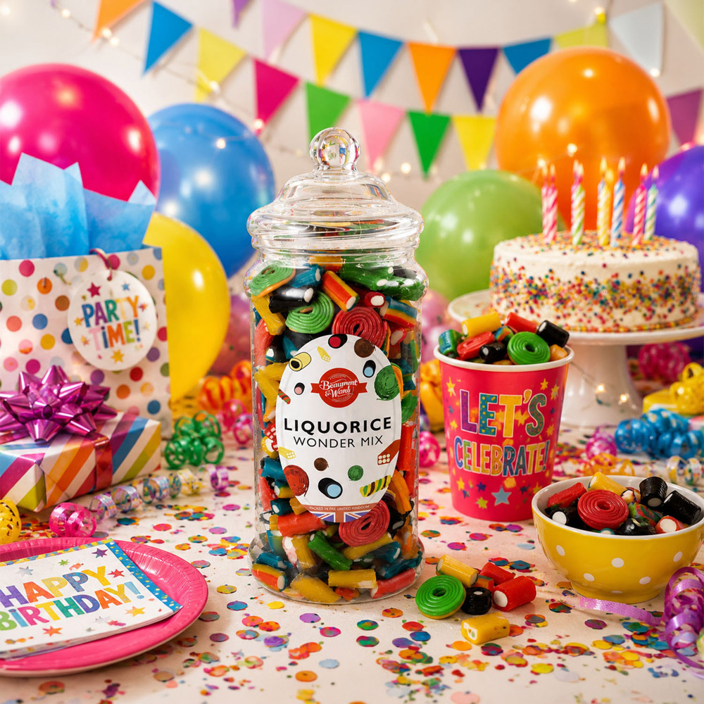 Beaumont & Ward Liquorice Wonder Mix Victoria Jar Image 3