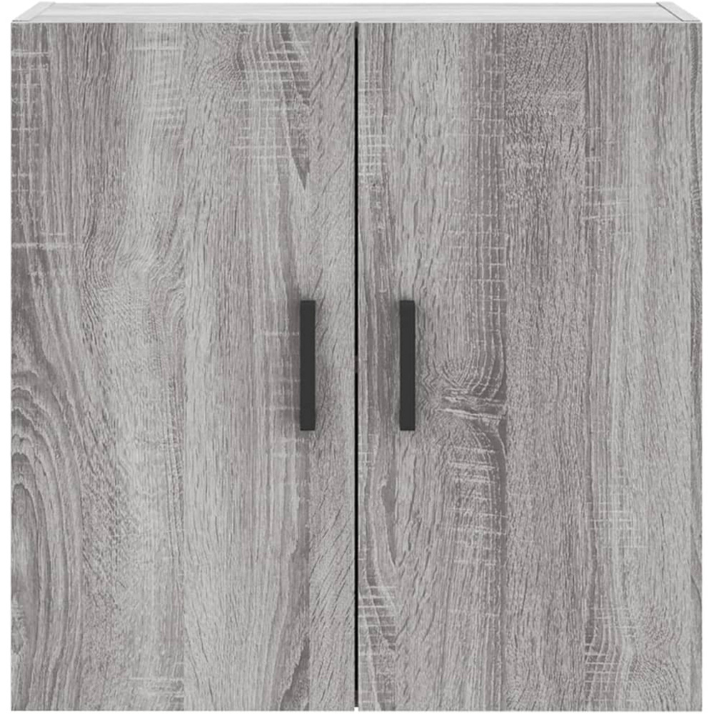 vidaXL 2 Door Grey Sonoma Oak Wall Cabinet Image 5