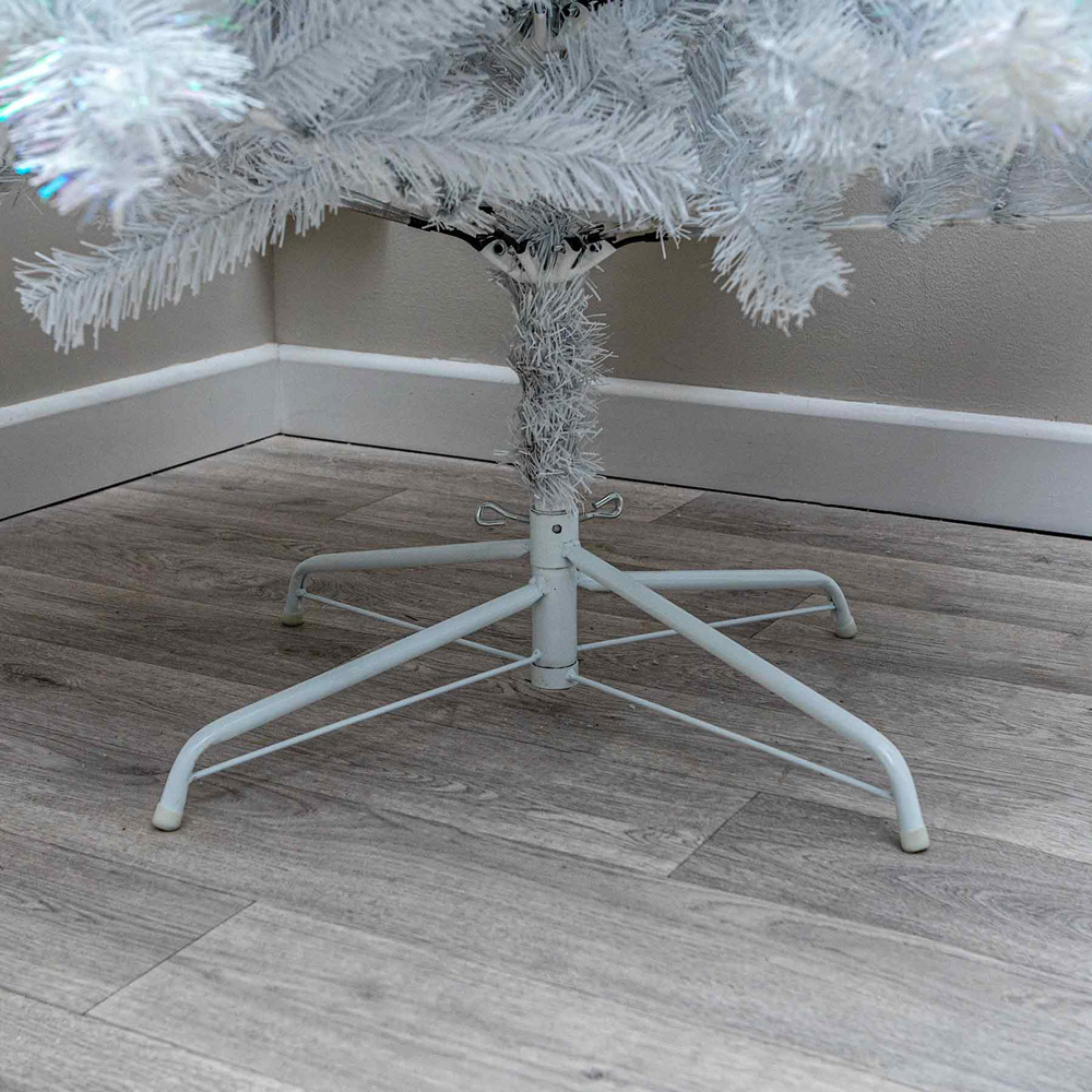 The Christmas Centre Hatfield White PVC Artificial Xmas Tree 7ft Image 7