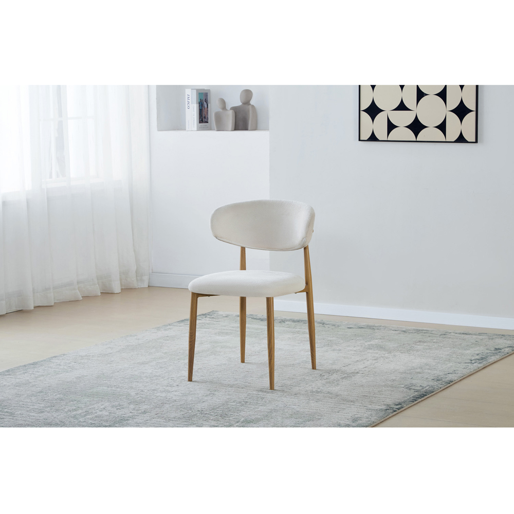 Pair of Salcombe Chairs White Image 8