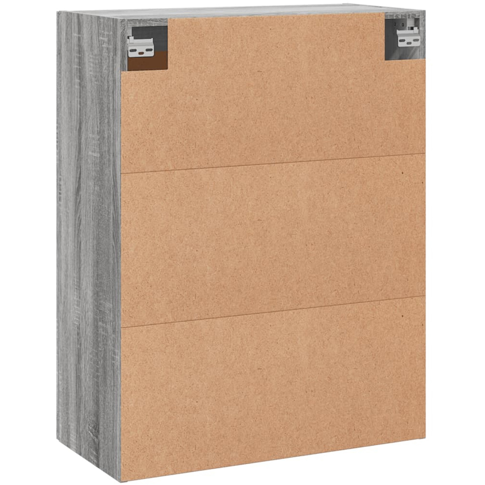 vidaXL 2 Door Grey Sonoma Wall Mounted Cabinet 2 Pack Image 8