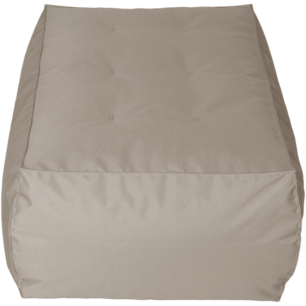 Kaikoo Taupe Lounger with Footstool Image 6