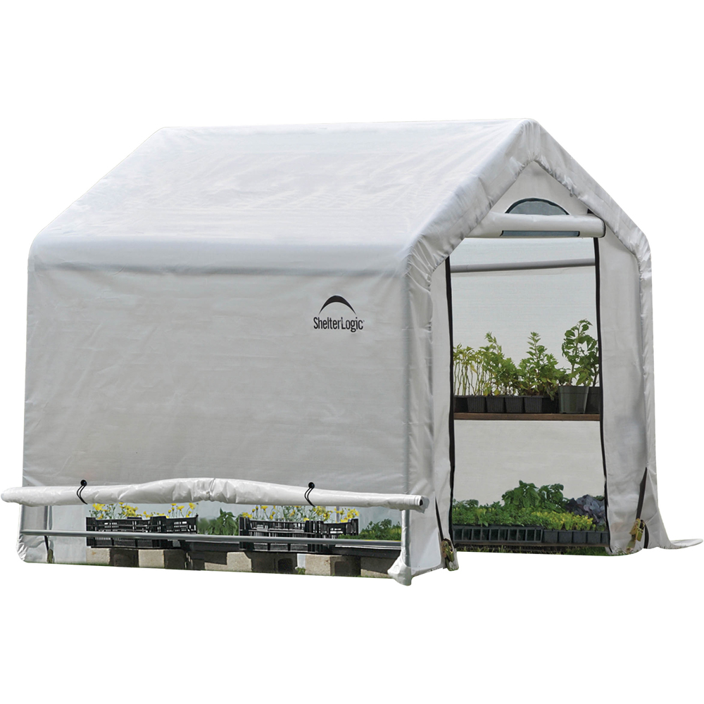 Rowlinson Shelter Logic 6 x 6ft Greenhouse Image 1
