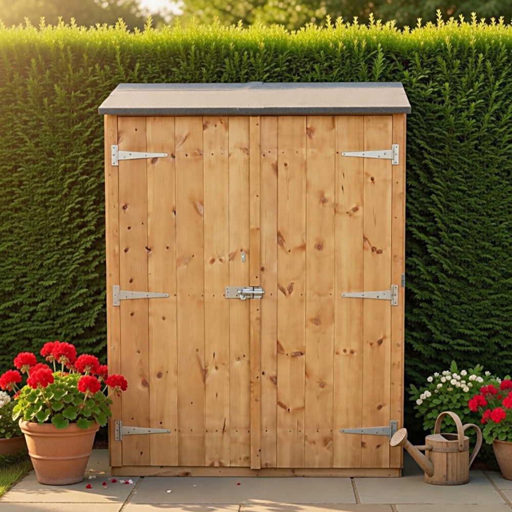 Shire 4 x 2ft Double Door Shiplap Tool Shed Image 5
