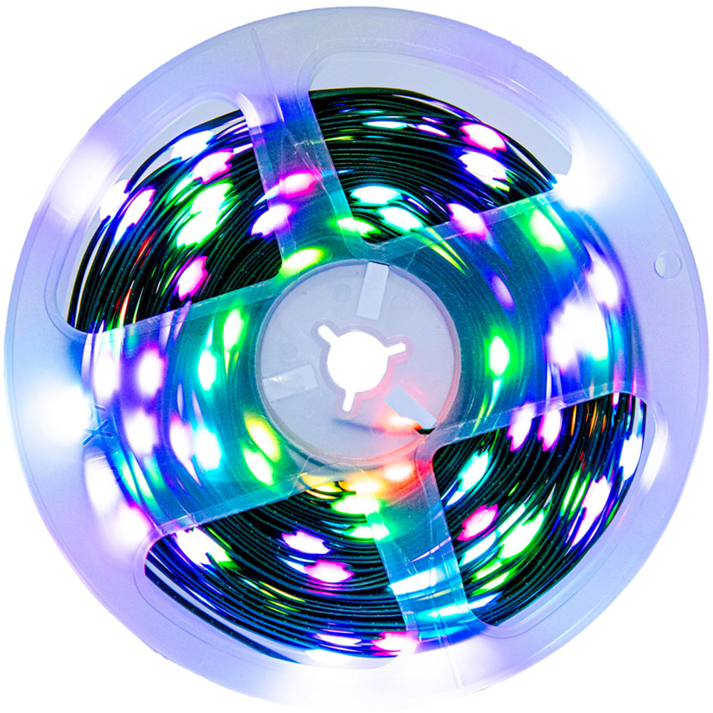 Shatchi 20m Multicolour LED Strip Rope Lights Image 1