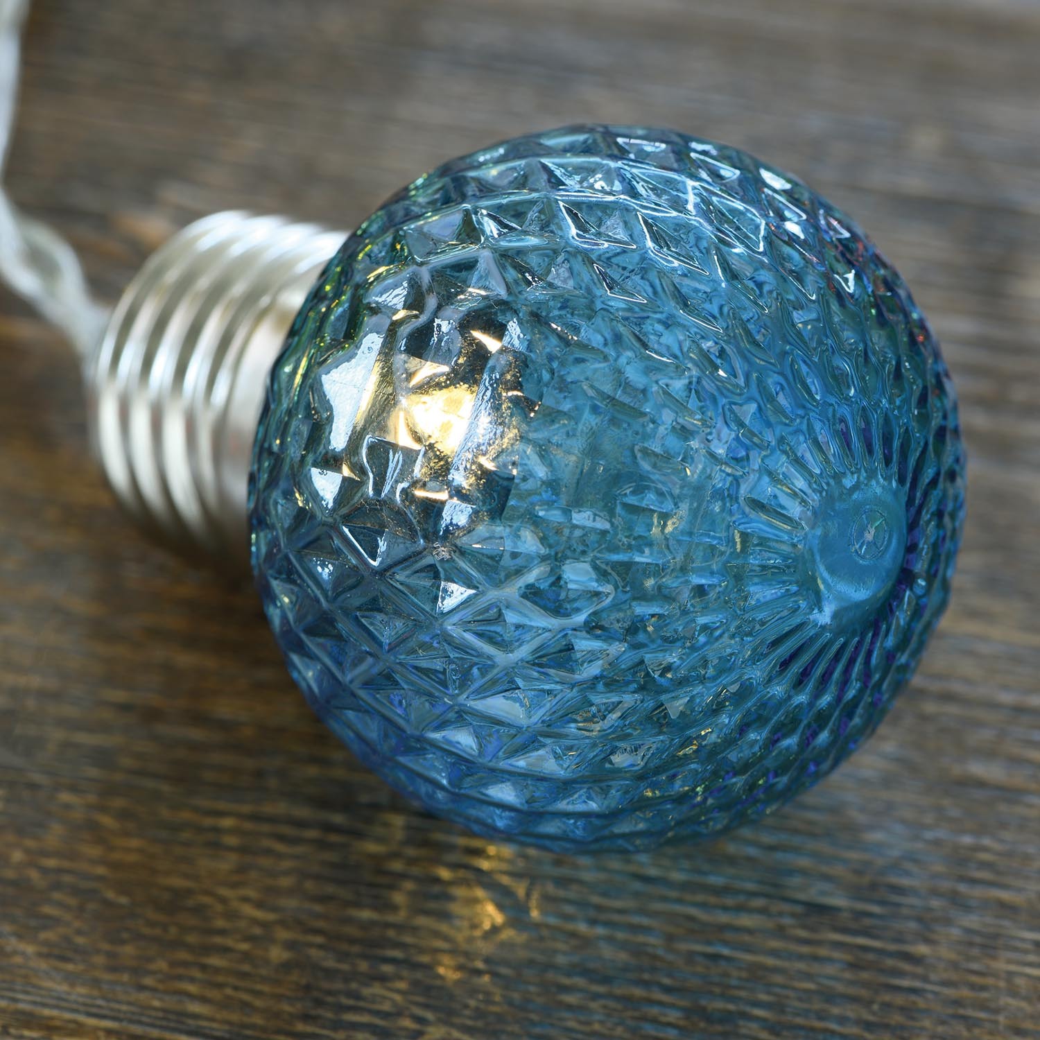 10 LED Multicolour Bulb String Light Image 2