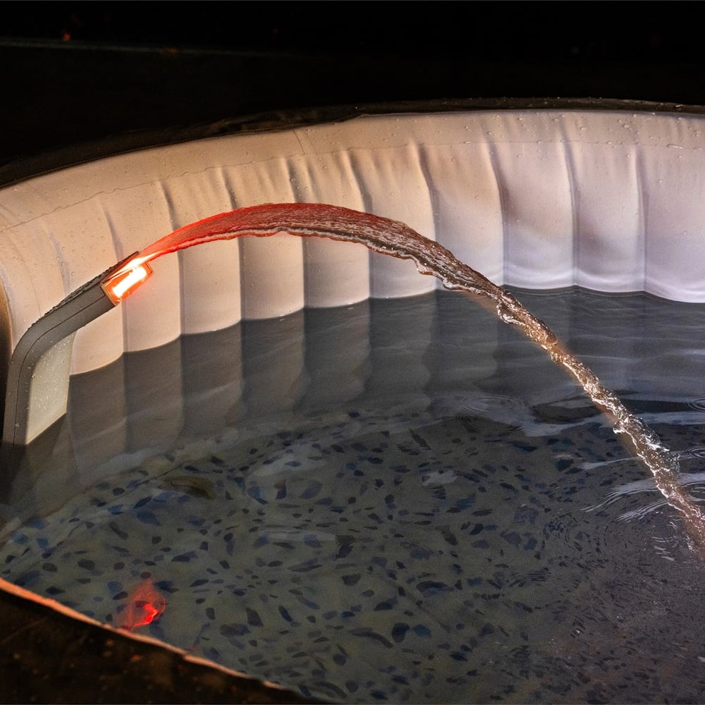 Lay-Z-spa Bestway AirJet Hot Tub Soothing LED Waterfall Image 5