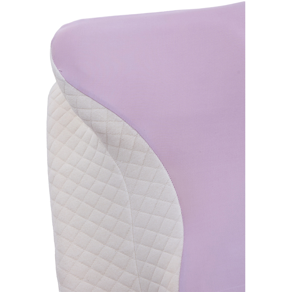 Living and Home Purple and White Butterfly Memory Foam Pillow 62 x 37cm Image 5