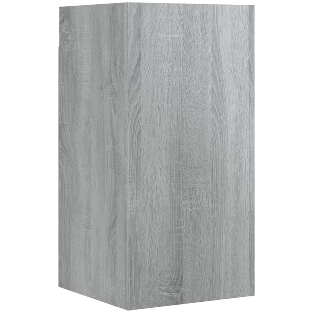 vidaXL 13 Door Grey Sonoma Wall Mounted TV Cabinet Set of 7 Image 6