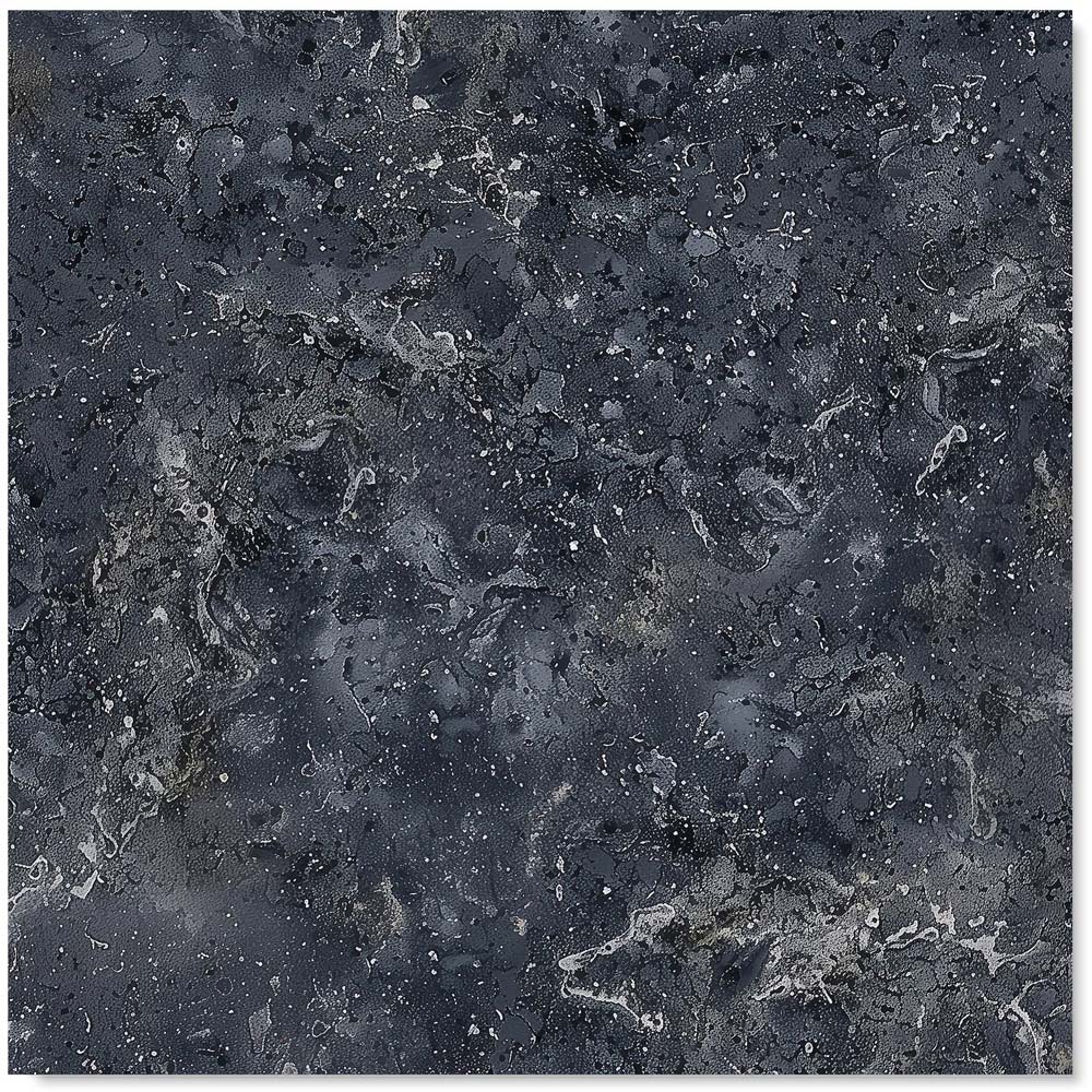 Warren Reed Designer Luxury Slate Grey Quartz Effect Glass Kitchen Splashback 75 x 70cm Image 2