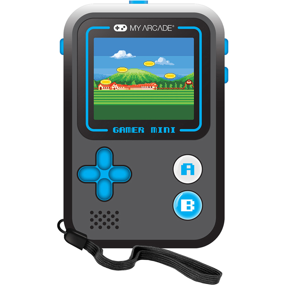 My Arcade 160 Game Black and Blue Gamer Mini Classic Gaming System Image 1
