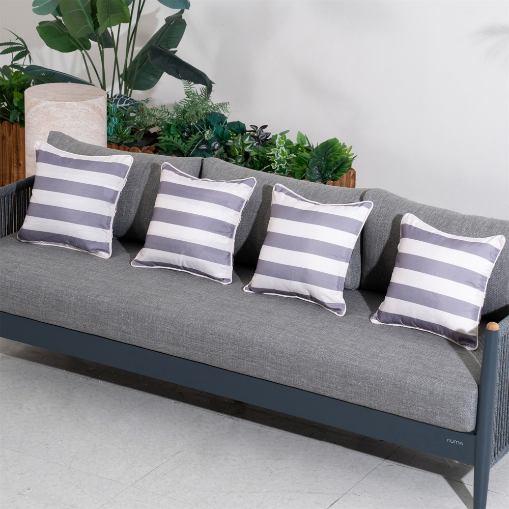 Direct Wicker Garden Waterproof Sofa Cushion Cover 45 x 45cm 4 Pack Image 6