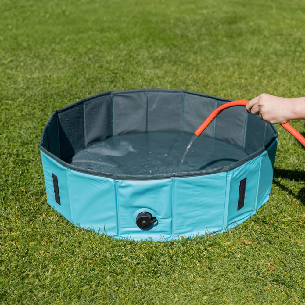 Trixie 80 x 20cm Petrol Grey Dog Pool Image 2