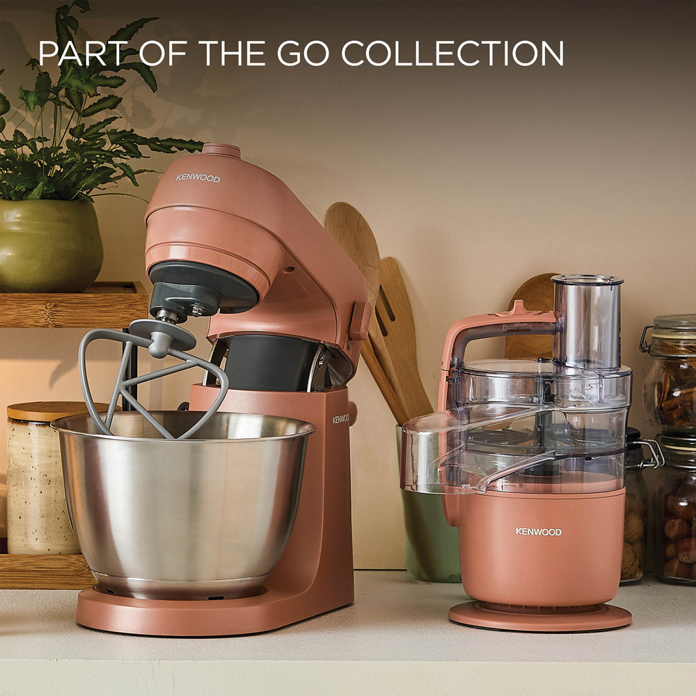 Kenwood KW0352 Clay Red Go Stand Mixer 800W Image 8