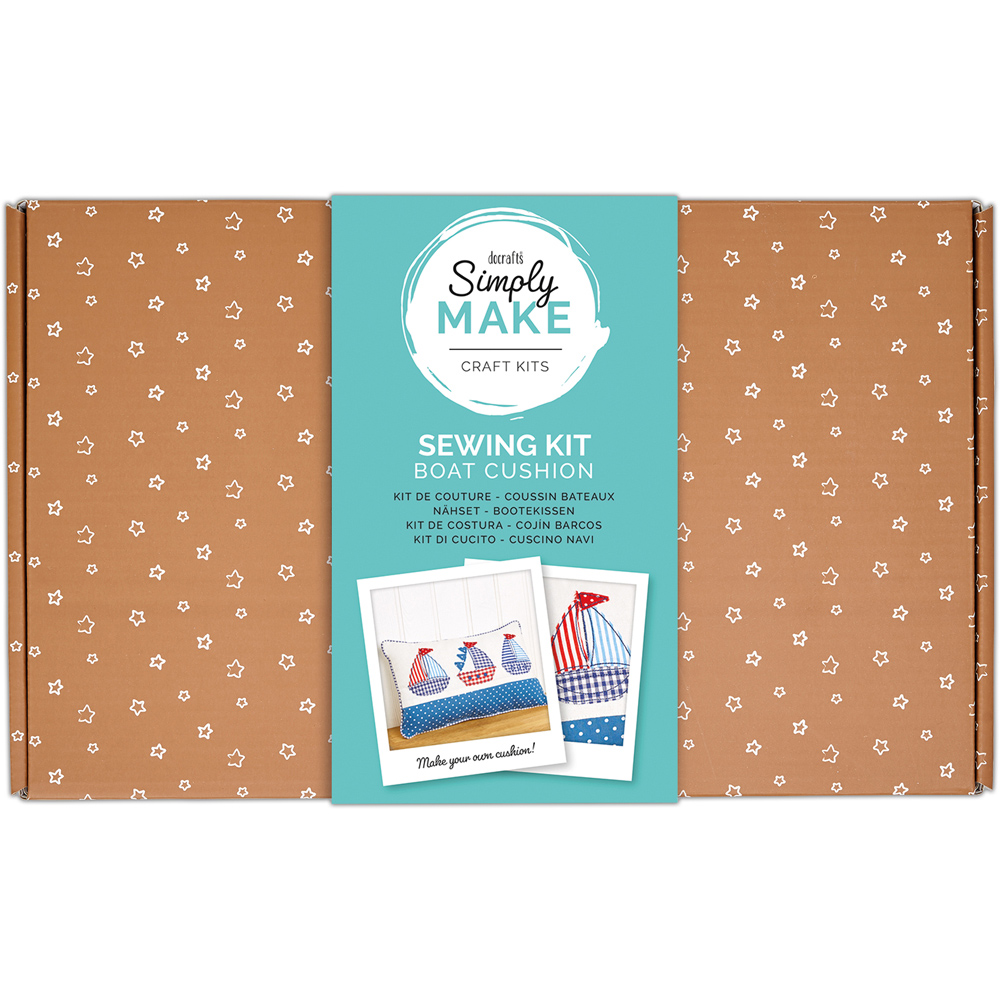 Simply Make Boats Cushion Craft Kit Image 1